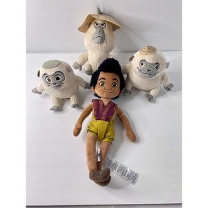 Disney Raya & The Last Dragon Plush Set Of 4 Monkeys Uka Pan Dyan Boun NO SOUND